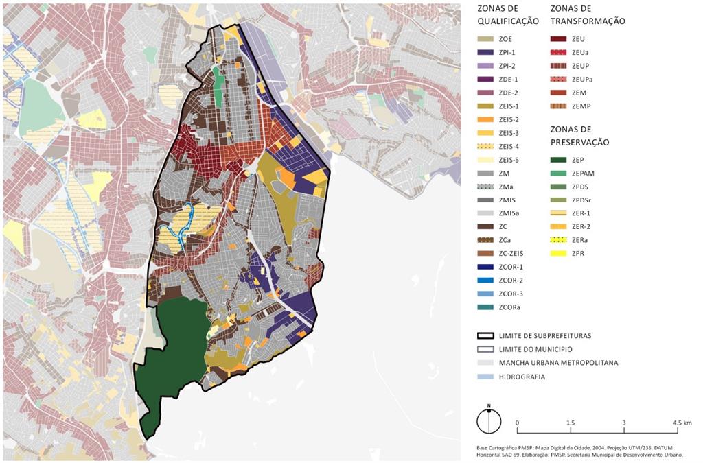 Plano Diretor Zona Sul São Paulo